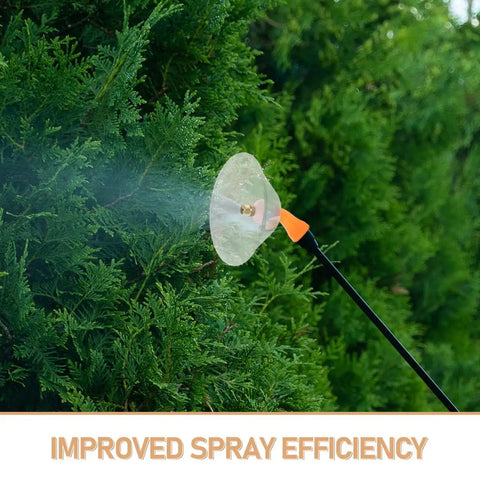 Drift Guard Spray Nozzles With Transparent Windproof Shield For Electric Sprayers And Garden Hose, 2 Pack, spraying plants