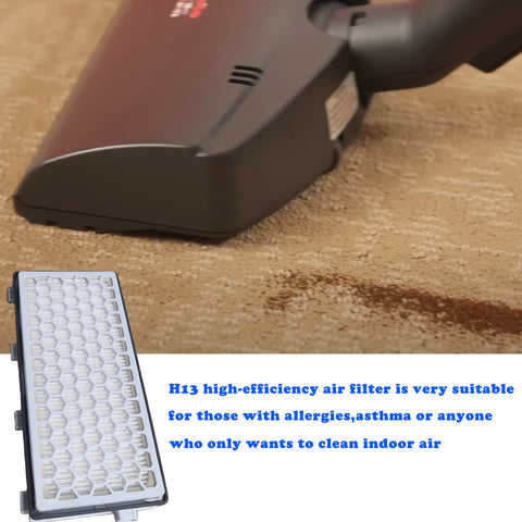 Your Go To Replacement Filter For Miele Vacuum Cleaners Fits C2 C3 S4 S5 S6 S8 Series AirClean H13 Filtration 0.3 Micron