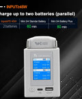 Two Way LCD Battery Charger For DJI Mini 5 Pro Mini 4 Pro And Mini 3 Series Charge Two Batts At Once With Full Charge