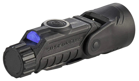 Vantage 180 Degree Dual Beam Firefighter LED Flashlight with right angle beam and helmet mount