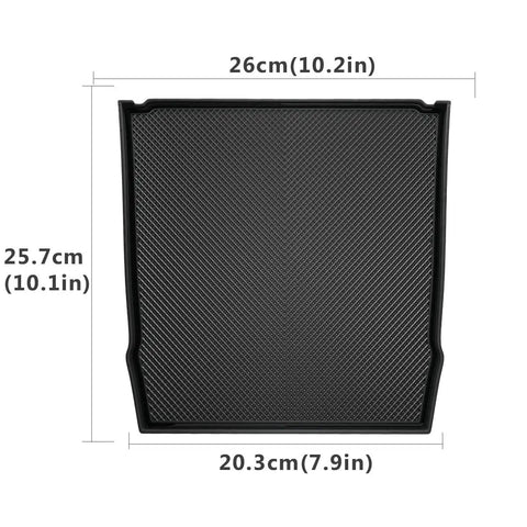 Subaru Dashboard Mats For Forester Crosstrek Impreza 2018 2024 Upgrade Silicone Interior Dash Pad Liner with dimensions
