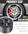 Wheel Stud Installer Tool Replacement 22800 dimensions with a focus on size detail for light-duty trucks and cars.