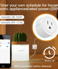 Smart Dimmer Plug For Dimmable Lamps No Hub Needed 2 4GHz WiFi Works With Alexa And Google Assistant Via Tuya Smart App