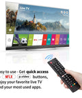 Universal Smart TV Remote Replacement For All LG OLED 3D ThinQ TVs With Battery Easy Setup No Fuss Plug And Play Control for AKB75095307