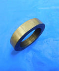 Top Shelf 2 Inch 20 Thread Brass Ring Gauge Nut Spacer For Precision Calibration And Machine Shop Work Built Sick Tight With Smooth Finishes For Heavy Duty Tasks Real Deal Engineering MH3938LVR on blue background.