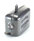 Western Hat Brim Cutter Tool, Premium Metal Construction, One Eighth Inch Silver Finish, Ergonomic Handheld Design For Easy Use