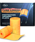 Heavy Duty Fat Bike Tire Liner Kit Two Pack Polyurethane Tube Protector For 20x4 24x4 And 26x4 Inches Heat And Weather Resistant Easy Install No Flats Ride Smoother kit with packaging