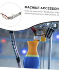 Premium 80 Mm Stroke Stepper Motor For Linear Stage Actuator With Plug And Play Diy Router Replacement Setup in action with 3D printer.