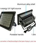 Rock Solid 600W Led Uv Curing Lamp Delivering 365Nm 395Nm 405Nm Wavelengths For Sla Dlp 3D Printer Resin Pcb Repair Gel Nails And Weekend Craft Projects Fast Dry Action with aluminum alloy shell.