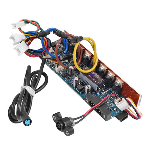 Direct Fit Replacement Controller Board For E45 Scooter With Smartphone App Speed Control Quick Fault Diagnostics Ride Ready DIY Install For Commuters And Scooter Enthusiasts, showing circuit and wires.