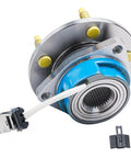 Front Wheel Hub and Bearing Assembly - Single Unit for 2000-2013 Chevrolet Impala with ABS sensor wire, 5-bolt lug, and 3-bolt flange.