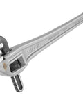 24 Inch Aluminum Offset Pipe Wrench With Narrow Hook Jaw For Tight Spots And Angles Lightweight Yet Durable Beast