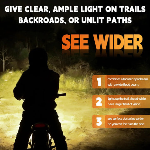 Number Plate And Headlight Kit For Surron Light Bee X LBX Electric Dirt Bike Front Plate With Light Bar Includes Control Switch And Blue Light Bright LED Beam Easy Install Durable Weather Resistant Yellow Lighting Accessory