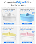 Comparison of water filter replacements, featuring PF-01A Plus Beefed Up Water Filter Replacement For Pitcher Filtration Systems NSF Certified Reduces Lead PFAS PFOA PFOS And Chlorine Lasts Up To 3 Months Or 200 Gallons 1 Pack Works With WD PT 05 WD PT 07 WD PT 04 WD PT 72 WD PT 61.