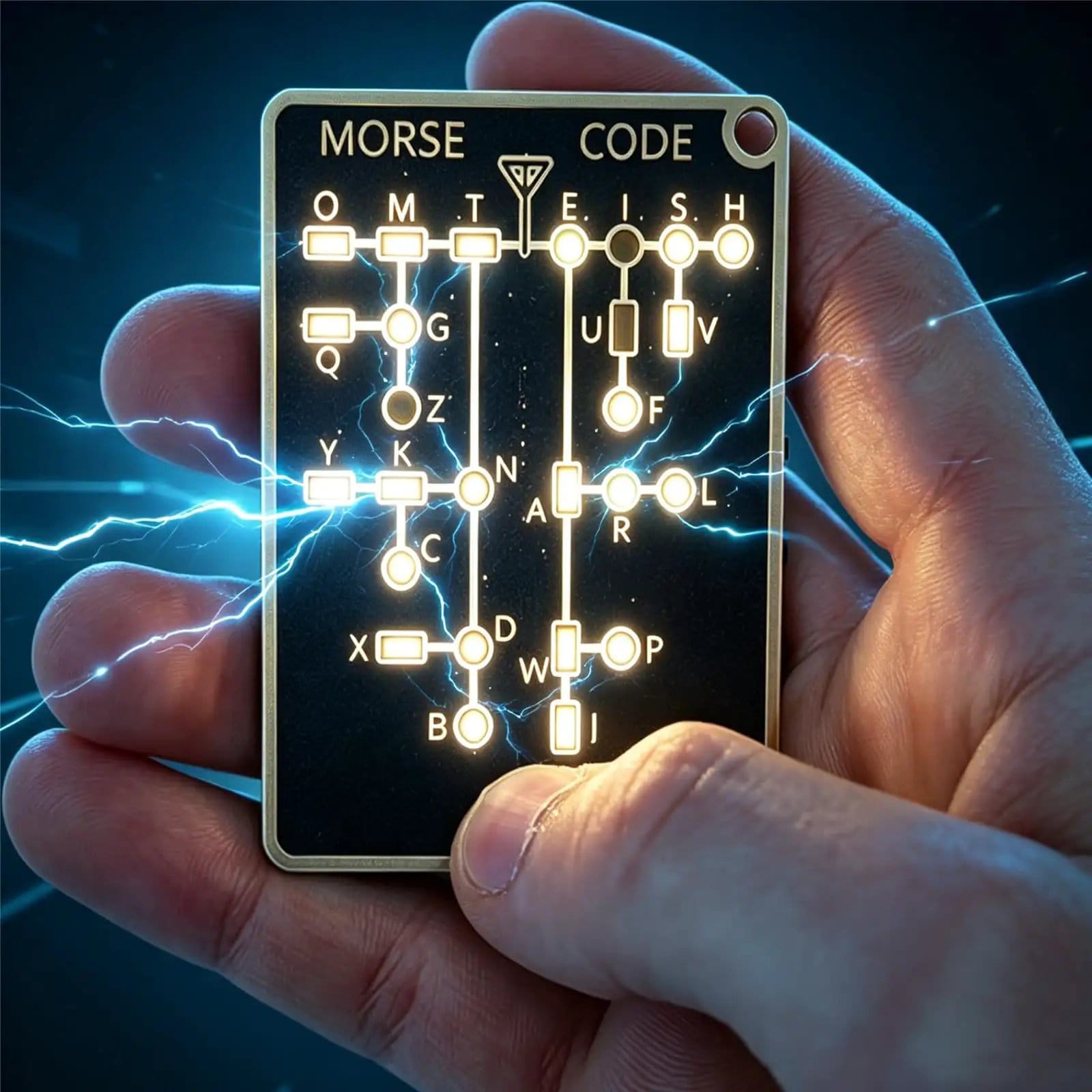 Practice Morse Code Kit Pro With LED Visual Feedback