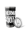 Insulated Stainless Steel Tumbler For Sailplane Pilots And Glider Club Fans Keeps Drinks Cold Or Hot On Flight Lines