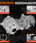 Rear Carrier Differential Assembly Final Drive For AWD Nissan Murano 2015 2024 Rogue 2014 2019 Qashqai 2017 2020 2.0L 2.5L 3.5L Replace 383004BF0A 240277FV0A part detailing metal bracket and alloy steel