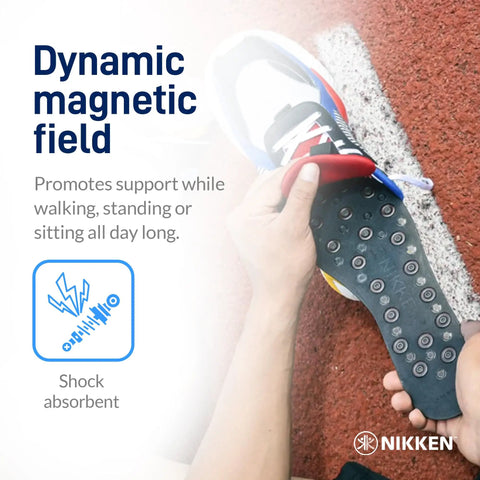 Step Up Comfort Insole With Energizing Massage Nodes And Magnetic Therapy For Everyday Cushioning In Women Size 5 To 9 Pair Cut