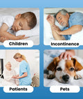 Heavy Duty Disposable Bed Pads 40X59 Inches Extra Large Underpads For Adults Bariatric Incontinence Used for children, patients, and pets.