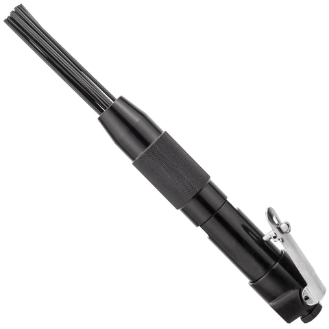 Compact Air Needle Scaler For Quick Slag Rust Paint And Dirt Removal With 12 Hardened 3mm Steel Needles And A One Trigger Operation