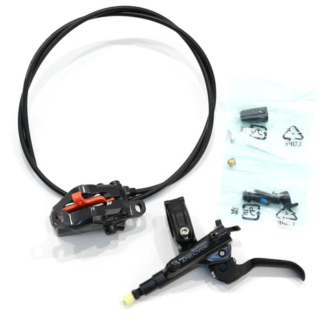 Deore BR M6100 Disc Brake Metallic Front For All Mountain Riding 2 Piston Caliper Ice Technologies Servo Wave Actuation Post