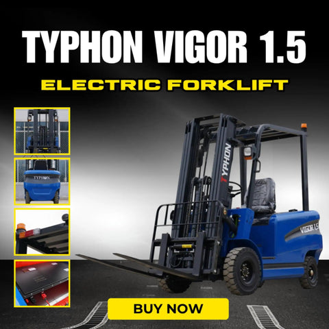 Heavy Duty Electric Forklift With 1.5 Ton Capacity, Blue Hi Lo Lifter And Industrial Lift Truck, Smooth Operator For Warehouses, Built Different To Handle Double Loads Without Breaking A Sweat