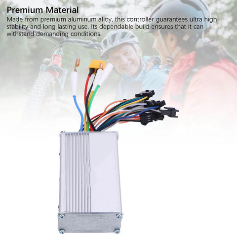 48V 25A 1200W Brushless Motor Speed Controller For Electric Bicycles Scooters ATVs Go Karts Tricycles And Mopeds aluminum alloy body with wires