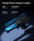Thermal Imaging Handheld Camera For Pros With 256 By 192 Infrared Resolution Big Three Point Five Inch Display All Day Battery
