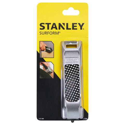 Heavy Duty Metal Block Plane Surform Built Tough With Quick Release Fine Cut Blade And Thumb Screw in packaging