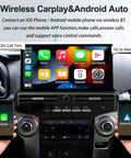 Wireless CarPlay And Android Auto Dash Kit For Toyota 4Runner 2010 To 2023 With Thirteen Point One Inch Touch Screen installed.