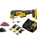 Rock Solid Brushless Oscillating Multi Tool Including Battery And Charger With All Day Run Time Pro Workhorse Combo Pack for grout cleaning and cutting.