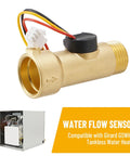 2GWH-24 Water Flow Sensor Compatible With GSWH-2 Tankless Water Heater brass threaded unit with wire connector