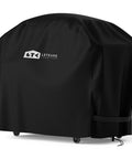 Heavy Duty Waterproof Outdoor Pizza Oven Table Cover For Grill Cart, UV Fade Resistant and Rip Proof, 600D Oxford Fabric With PVC Liner.