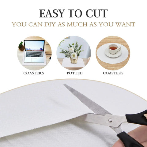 Premium White Non Adhesive Shelf And Drawer Liner For Kitchen Cabinets Pvc Based Non Slip Organizer Roll That Keeps Counters Super Sleek And Declutters Your Entire Space In No Time Flat