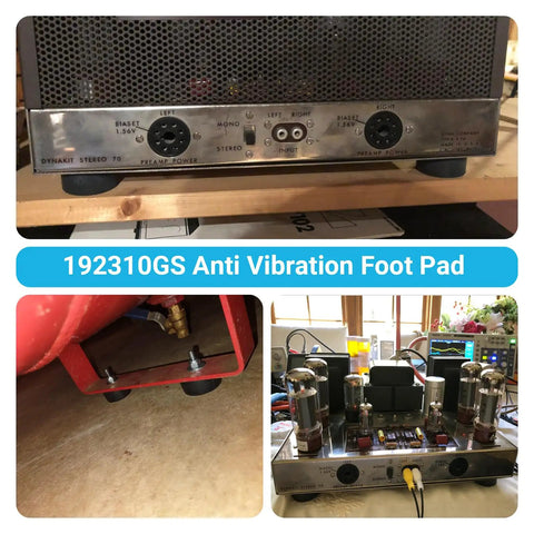 Heavy Duty Anti Vibration Rubber Feet Pads Bumpers For Air Compressors, Generators, And Pressure Washers in 192310GS style