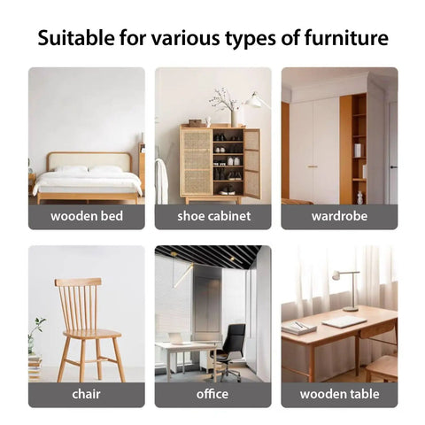 Collage displaying furniture suitable for 20 Pieces Stainless Steel L Right Angle Brackets With 1.57 By 1.57 Inch Sides