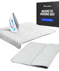 Ironing Mat For Any Flat Surface Portable Magnetic Ironing Pad Thick Quilted Dryer Top Protector For Tabletop