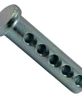 Universal Clevis Pins 3/8 In X 1-1/2 In Steel Zinc Plated Pack Of 6 Heavy Duty Fasteners For Home, Farm, Automotive And Industrial Use, Weather Resistant And Easy To Install, zinc-plated steel pin with holes