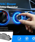 HVAC Blower Motor Resistor 84496889 OEM RU1053 controls car climate settings for Chevrolet Bolt EV EVU 2017-2023.