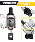 Keep Your Daily Cruiser Rolling Smooth As Butter With This Premium CVT Transmission Stepper Motor For Nissan Murano Altima Maxima 2003 To 2024 3.5L Fits Tight And Replaces Oe Ref0f09a Ref0f09b Jf010e Jf009e Fo Sho Zero Lag detailed front view