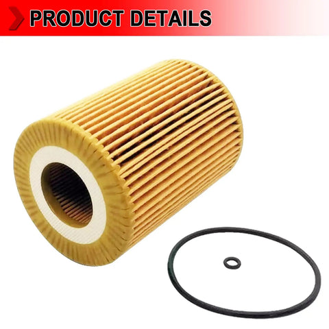 Oil Filter With Drain Gasket That Fits Mercedes Benz Freightliner Jeep Dodge Vehicles Including E350 GL350 ML350 R320 R350 S350