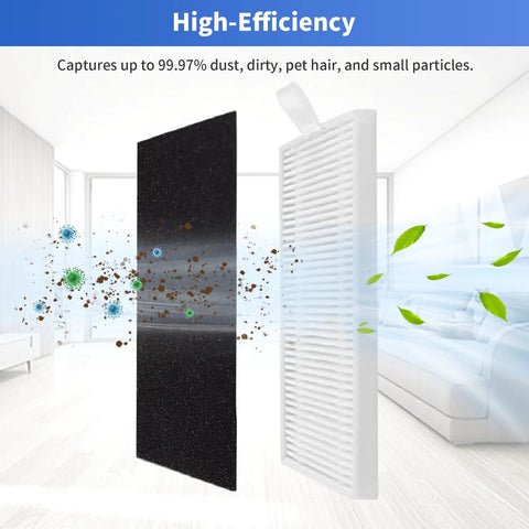 All In One RoboVac Replacement Kit For 11S 12 15C 15T 30 30C 35C Models filter capturing dust and particles in room