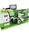 Heavy Duty 8X16 Benchtop Metal Lathe With 1100W Motor Slick Variable Speed 50 To 2500Rpm Digital Readout showing detailed control panel.