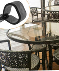 Outdoor Patio Furniture Clips 12 Piece Sectional Sofa Connectors for Sturdy Rattan Sets with Easy Install and Secure Assembly