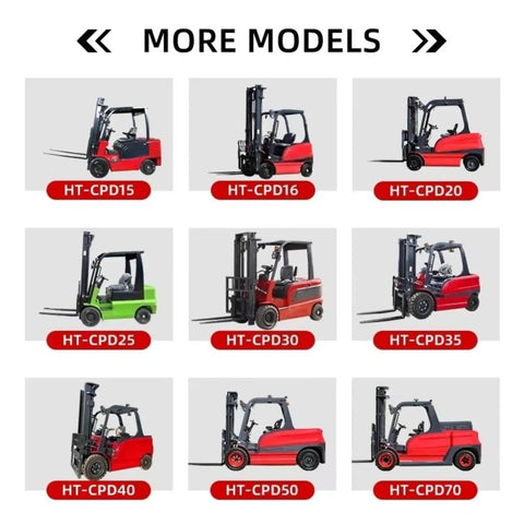Portable Electric Forklift 4Way Mini Lift Truck With Adjustable Reinforced Forks Solid Tires Ergonomic Seat Heavy Duty Workhorse models display