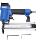 Heavy Duty Pneumatic Brad Nailer Built Damn Tough For Everyday Woodworking And Home Repair With An Ergonomic Grip and aluminum body.