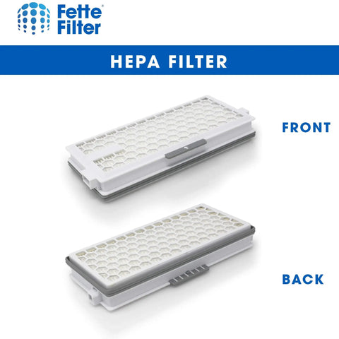 HEPA Replacement Filters For Miele AirClean SF-HA 50, Compatible With S4 S5 S6 S8 S8000 S8999 S6000 S6999 S5000 S5999 S4000 S4999, C2 And C3 Series, Pack Of 4