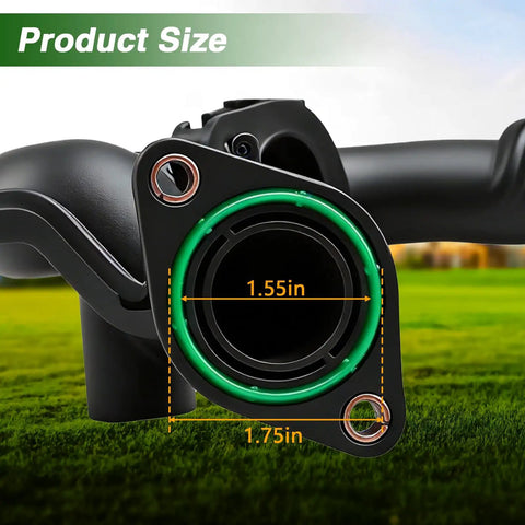 2 Pack Silicone O Ring Seal For Small Engine Intake Manifold Replaces 594209 Green 1.55in ID 1.75in OD