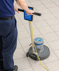 Industrial 20 Inch Floor Buffer Machine Complete Cleaning Bundle With Pad Driver And Starter Pads For Heavy Duty Commercial Floors