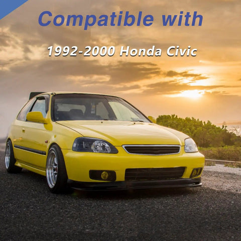 Yellow 1992-2000 Honda Civic compatible with Antenna Hole Plate Cap Cover Kit For Honda Civic 1992 To 2000 Block Off Cap